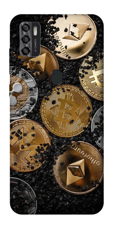 Чохол на ZTE Blade A7s (2020) Many coins v2 фото 1 з 1