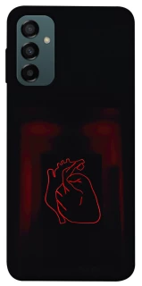 Чехол на Samsung Galaxy M14 5G Красное сердце фото 1 из 1