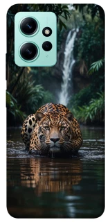 Чехол на Xiaomi Redmi Note 12 4G Leopard in water фото 1 из 1