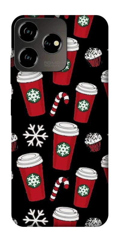 Чехол на ZTE Blade V50 Design 4G Новогодний v40 фото 1 из 1