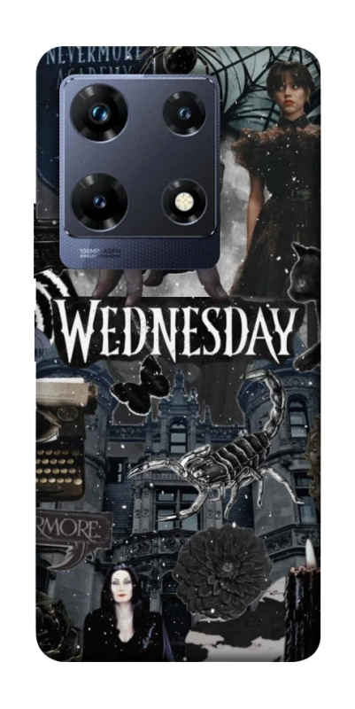 Чехол на Infinix Note 30 Pro Wednesday Collage ver.2 фото 1 из 1