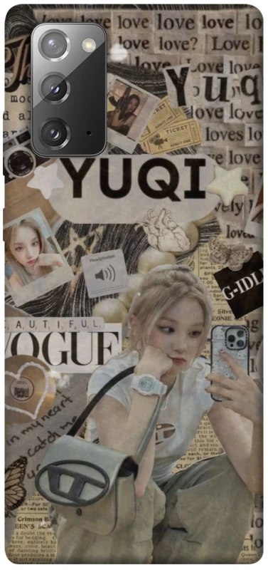 Чехол на Samsung Galaxy Note 20 Yuqi (G)I-DLE фото 1 из 1