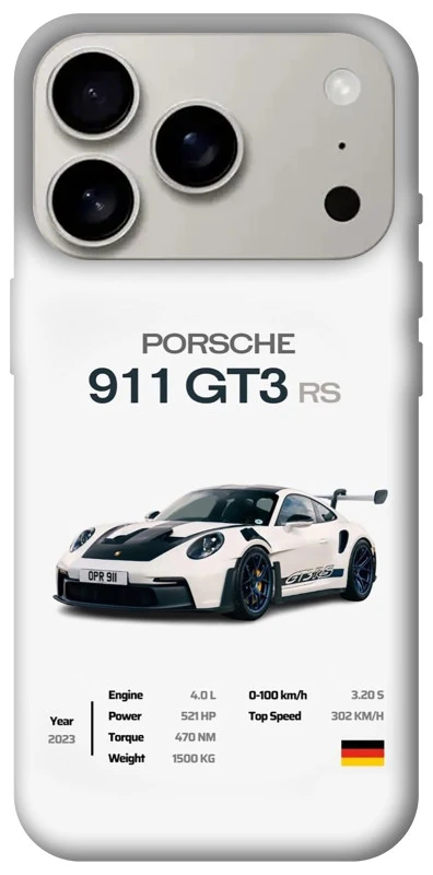 Чохол на Apple iPhone 17 Pro (6.3") Porsche 911 GT3 фото 1 з 1