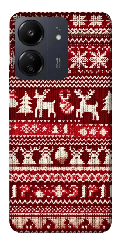 Чохол на Xiaomi Poco C65 Christmas jumper ver.2 фото 1 з 1