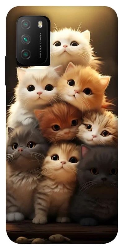 Чохол на Xiaomi Poco M3 Чохол Kittie Love v2 фото 1 з 1