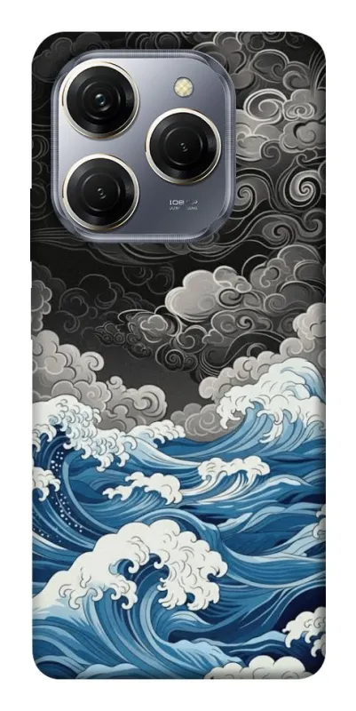 Чохол на TECNO Spark 20 Pro Japan wave фото 1 з 1