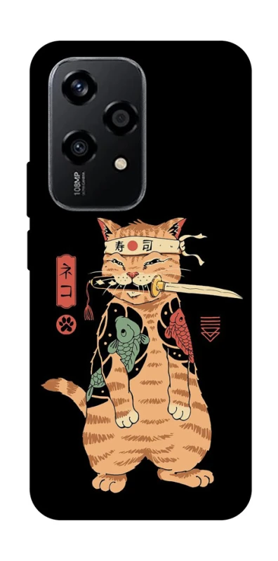 Чехол на Honor 200 Lite Кот-самурай фото 1 из 1
