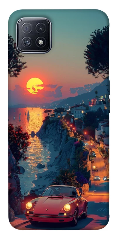 Чехол на Oppo A73 Porsche sunrise фото 1 из 1