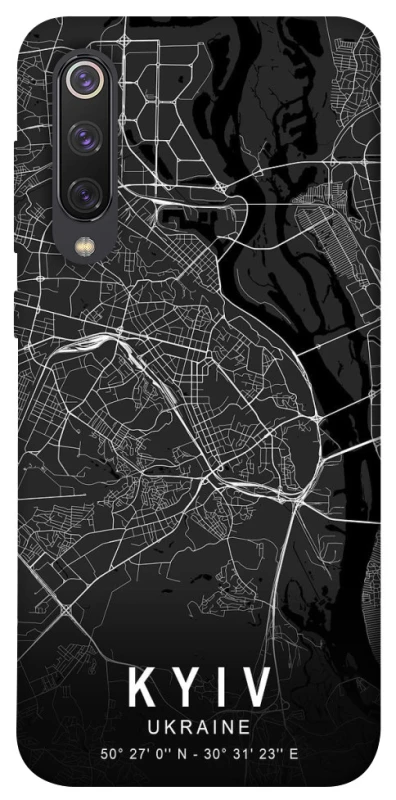 Чохол на Xiaomi Mi 9 SE Kyiv map фото 1 з 1