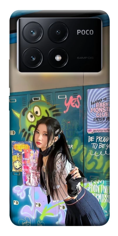 Чохол на Xiaomi Poco X6 Asa v2 - BABYMONSTER фото 1 з 1