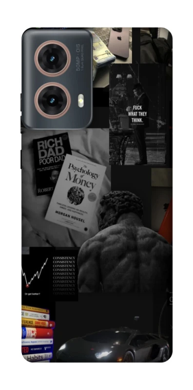 Чохол на Motorola Moto G85 Rich and young фото 1 з 1