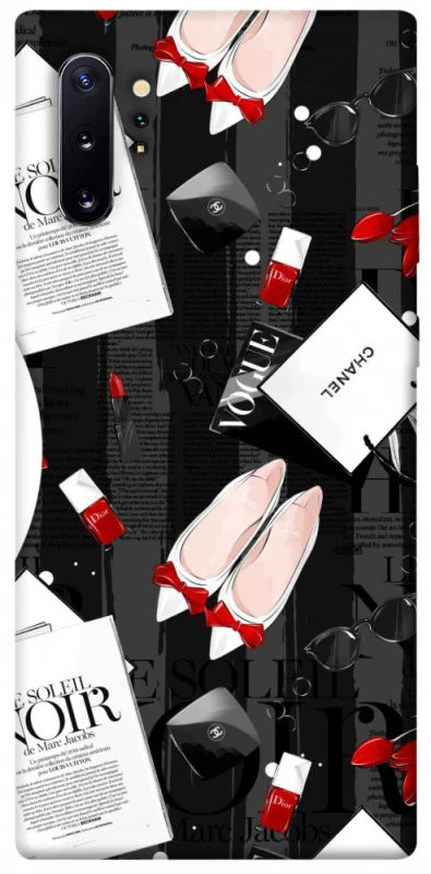 Чехол на Samsung Galaxy Note 10 Plus Fashion collage ver.4 фото 1 из 1