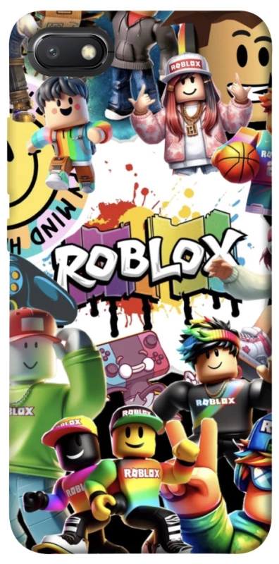 Чехол на Xiaomi Redmi 6A Roblox Characters Collage фото 1 из 1