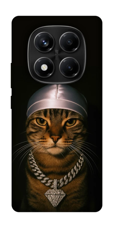 Чохол на Xiaomi Redmi Note 14 Pro 4G Cat in Bling фото 1 з 1