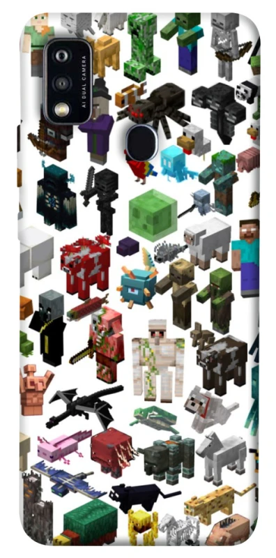 Чохол на ZTE Blade A51 Minecraft v4 фото 1 з 1