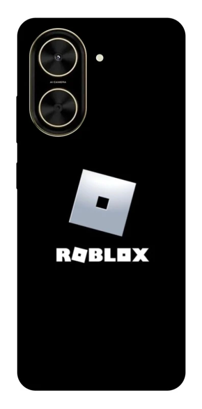 Чохол на Xiaomi Poco C71 Roblox logo black фото 1 з 1