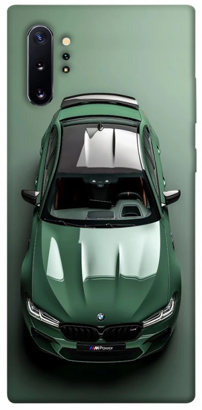 Чехол на Samsung Galaxy Note 10 Plus BMW green фото 1 из 1