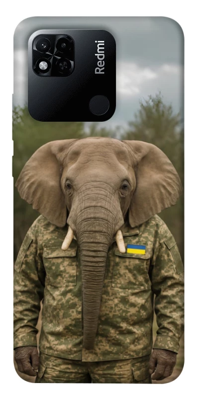 Чохол на Xiaomi Redmi 10A Слон захисник фото 1 з 1
