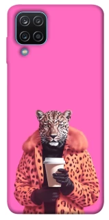 Чехол на Samsung Galaxy M12 Леопард с кофе фото 1 из 1