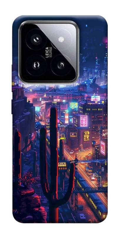 Чохол на Xiaomi 14 Pro Night city фото 1 з 1