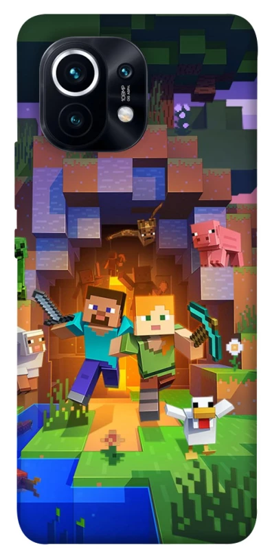 Чохол на Xiaomi Mi 11 Minecraft game фото 1 з 1