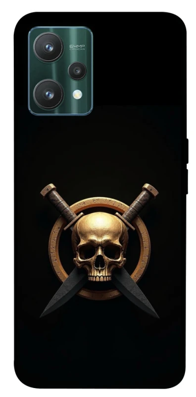 Чохол на Realme 9 Pro Golden Skull фото 1 з 1