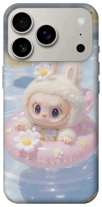 Чохол на Apple iPhone 17 Pro (6.3") Labubu swimming фото 1 з 1