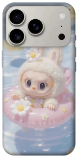 Чехол на Apple iPhone 17 Pro (6.3") Labubu swimming фото 1 из 1