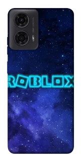 Чохол на Motorola Moto G24 Roblox Space Logo Blue фото 1 з 1