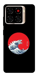 Чехол на ZTE Blade A56 Волны Японии фото 1 из 1