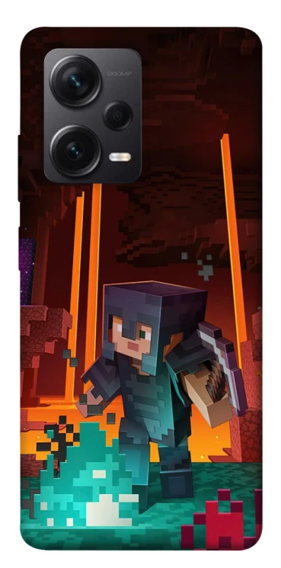 Чехол на Xiaomi Redmi Note 12 Pro+ 5G Minecraft game adventure фото 1 из 1