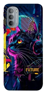 Чохол на Motorola Moto G31 Cyber Cat v2 фото 1 з 1