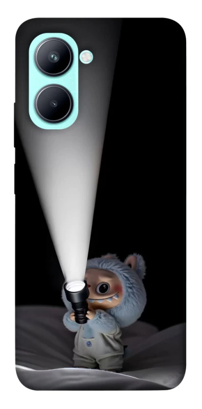 Чохол на Realme C33 Labubu with flashlight ver.3 фото 1 з 1