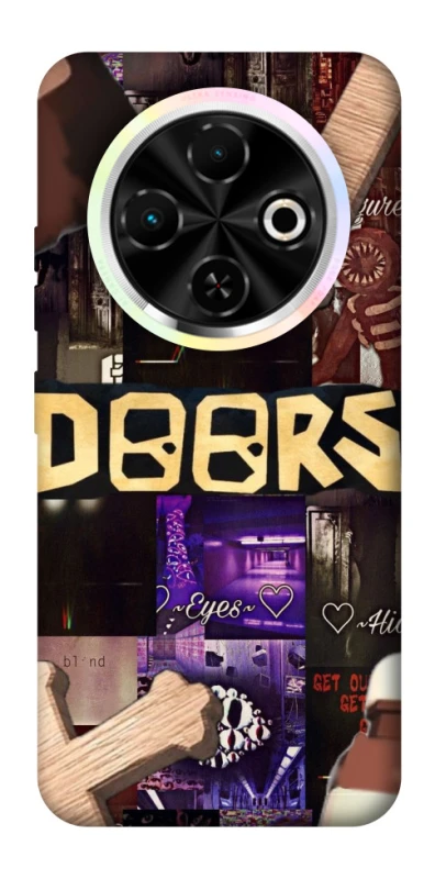 Чехол на TECNO Spark 30C Roblox doors dark mode фото 1 из 1