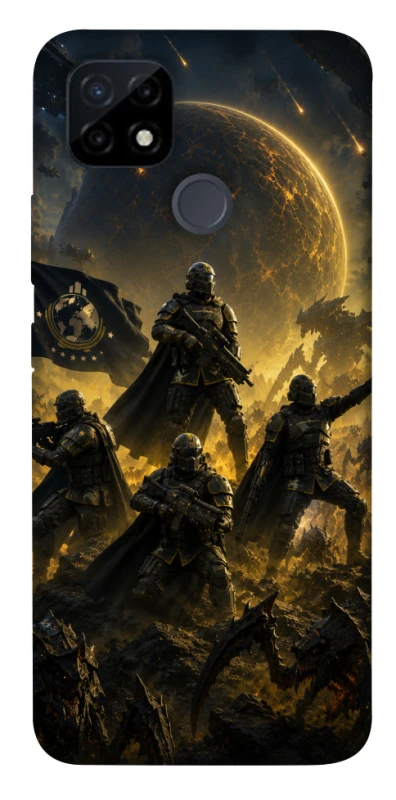 Чохол на Realme C21Y HELLDIVERS ver.2 фото 1 з 1
