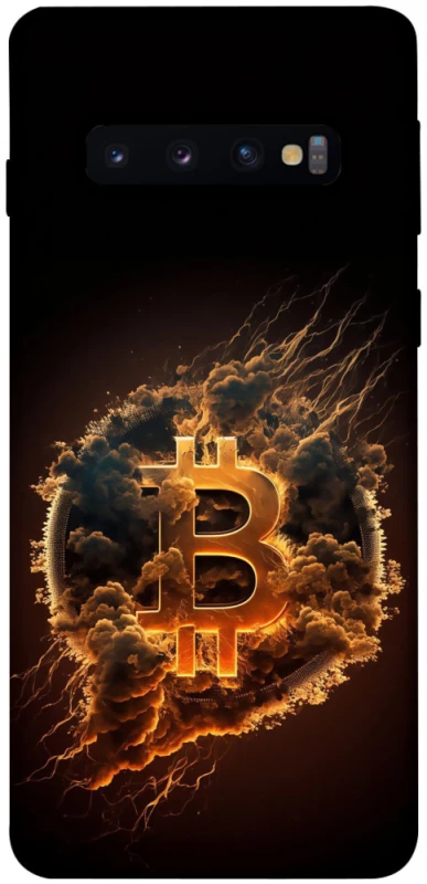 Чохол на Samsung Galaxy S10 Smoky Bitcoin фото 1 з 1