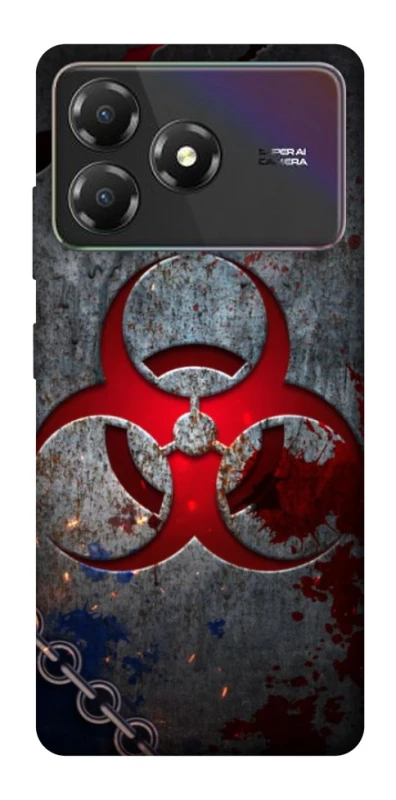 Чехол на ZTE Blade A36 Радиация v3 фото 1 из 1