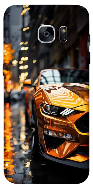 Чохол на Samsung G935F Galaxy S7 Edge Golden sports car фото 1 з 1