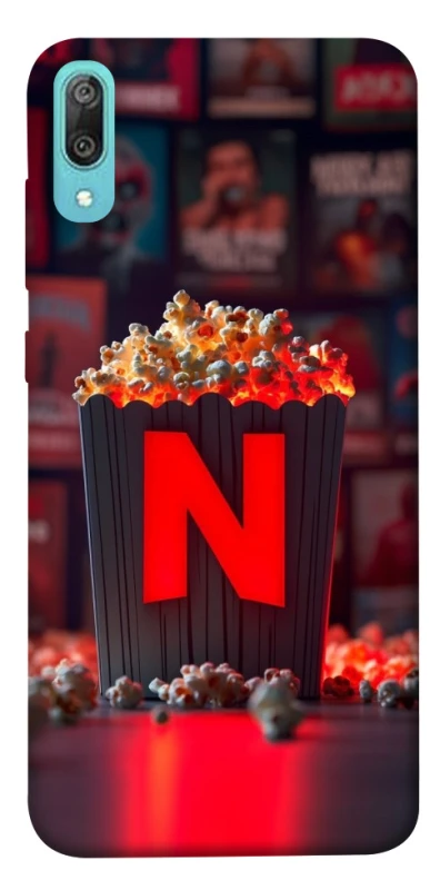 Чохол на Huawei Y6 Pro (2019) Netflix and popcorn фото 1 з 1