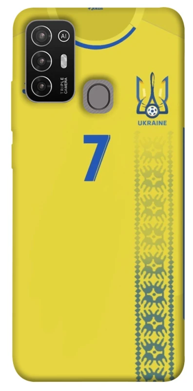 Чохол на ZTE Blade A52 UA-Football ver.3 фото 1 з 1