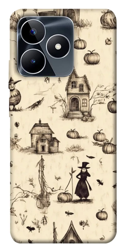Чохол на Realme C53 Halloween aesthetic ver.1 фото 1 з 1