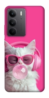 Чехол на Realme C75 Pink kitty фото 1 из 1