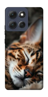 Чехол на Motorola Moto G86 Cat paws фото 1 из 1