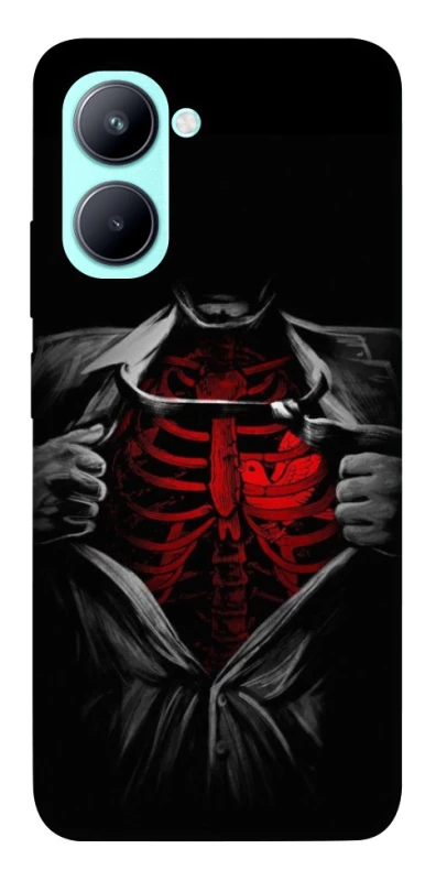 Чохол на Realme C33 Skeleton Heart фото 1 з 1