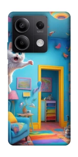 Чохол на Xiaomi Redmi Note 13 5G crazy cat фото 1 з 1