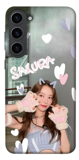 Чехол на Samsung Galaxy S23 Sakura - LE SSERAFIM фото 1 из 1