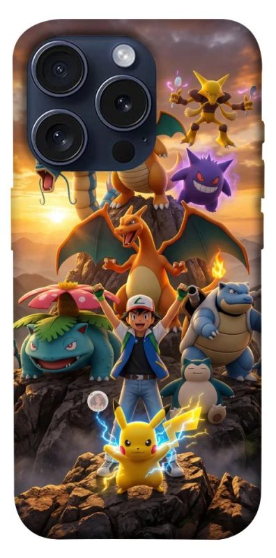 Чехол на Apple iPhone 15 Pro (6.1") Pokemon фото 1 из 1