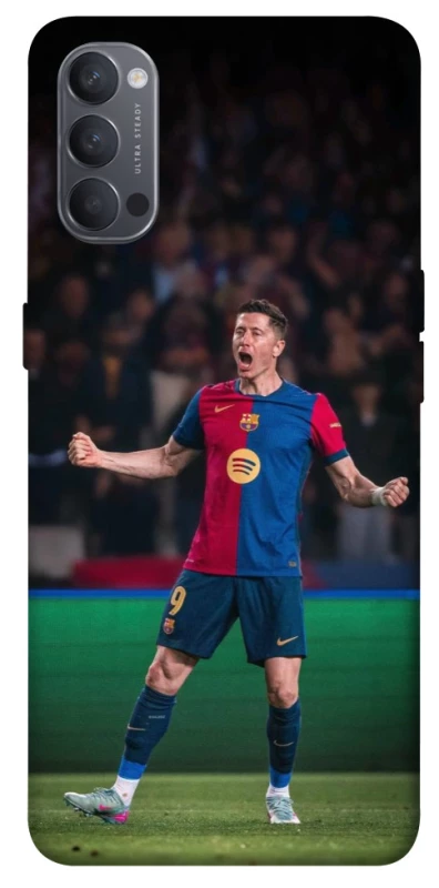 Чехол на Oppo Reno 4 Robert Lewandowski фото 1 из 1
