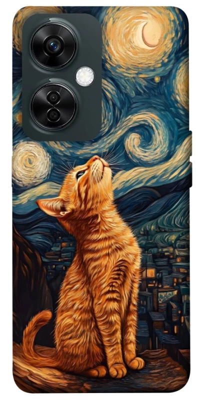 Чохол на OnePlus Nord CE 3 Lite van gogh cat фото 1 з 1