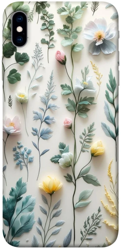 Чохол на Apple iPhone XS Max (6.5") Floral design ver.4 фото 1 з 1